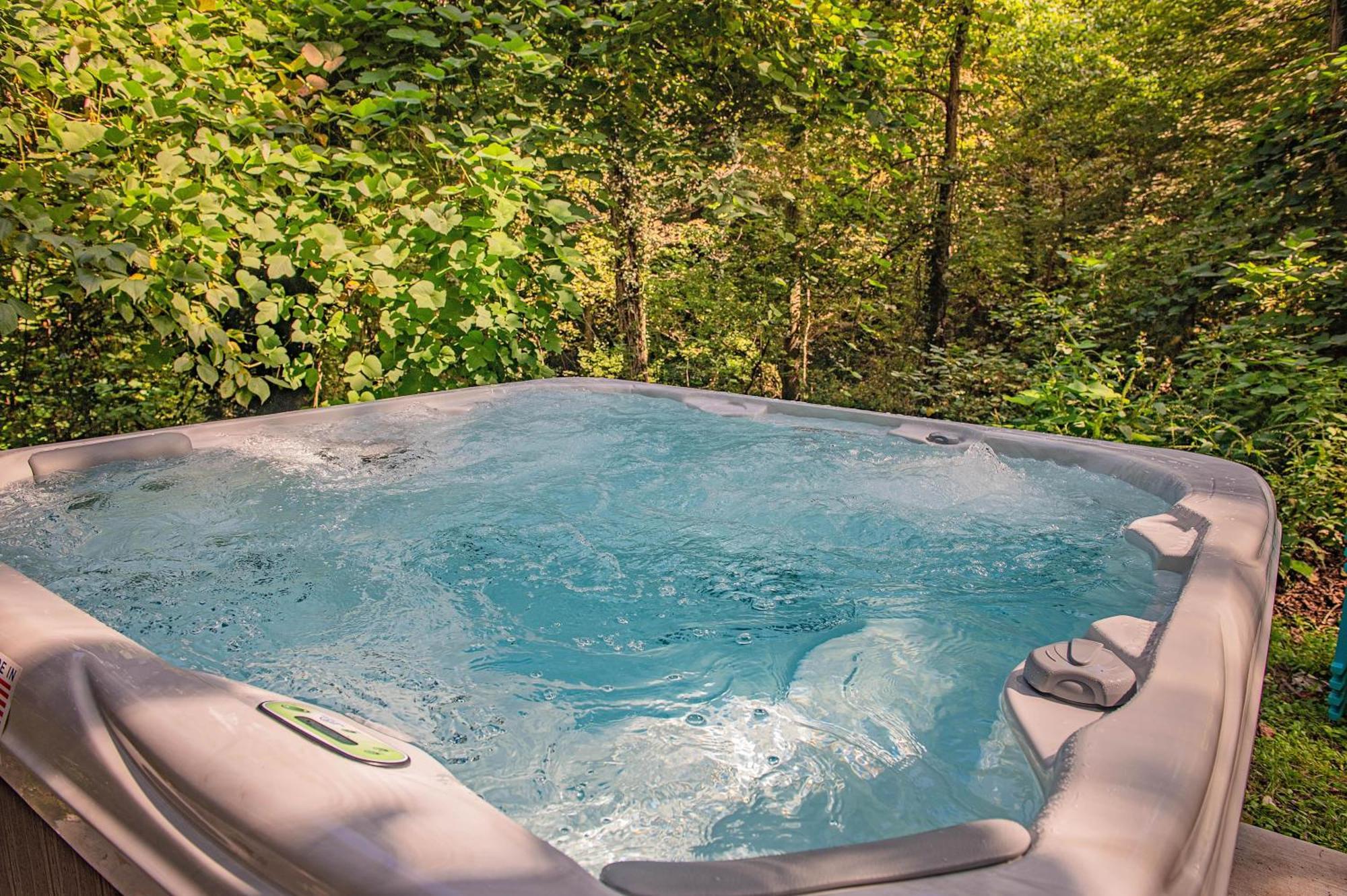 Tiny Cabin Village Private Hot Tub Lynda Cabin Chattanooga Exterior foto
